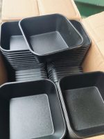 8121 Melamine Black square soup bowl X3PCS 
price is for 3pcs