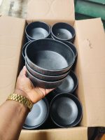 8120 black soup bowl X3pcs 
price is for 3pcs