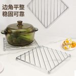 stainless steel pot placement rack