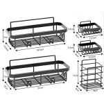 Quality 5pcs set rectangular storage rack - Image 2